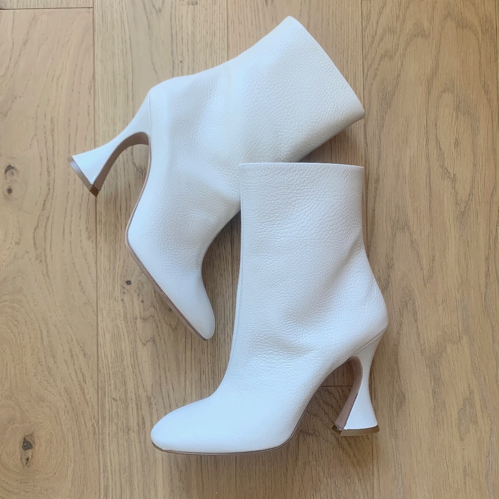 SIES MARJAN - Emma textured-leather ankle boots